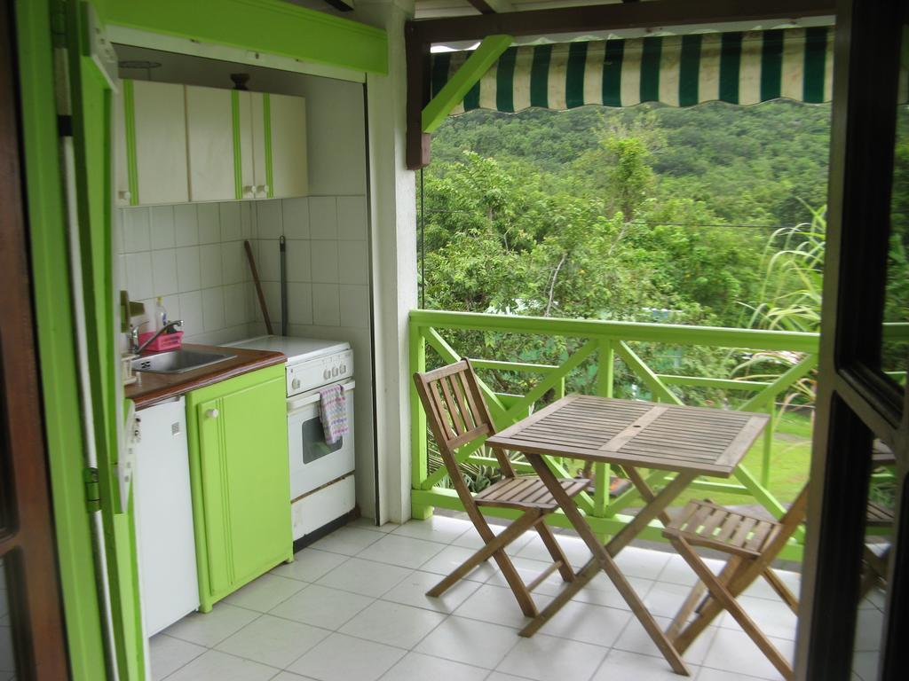 La Colline Verte Deshaies Chambre photo